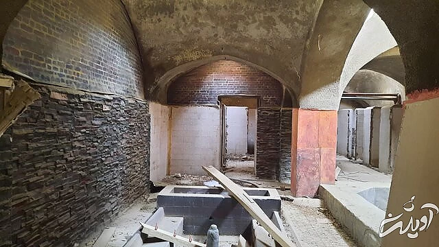 «خرابکاری» یک سریال تلویزیونی در حمام تاریخی